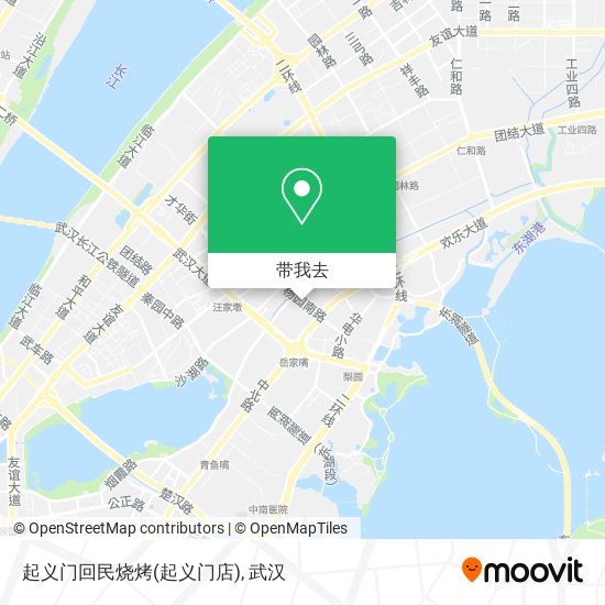 起义门回民烧烤(起义门店)地图