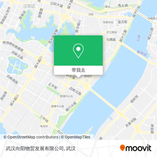 武汉向阳物贸发展有限公司地图