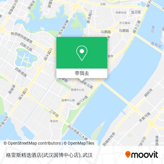 格雷斯精选酒店(武汉国博中心店)地图