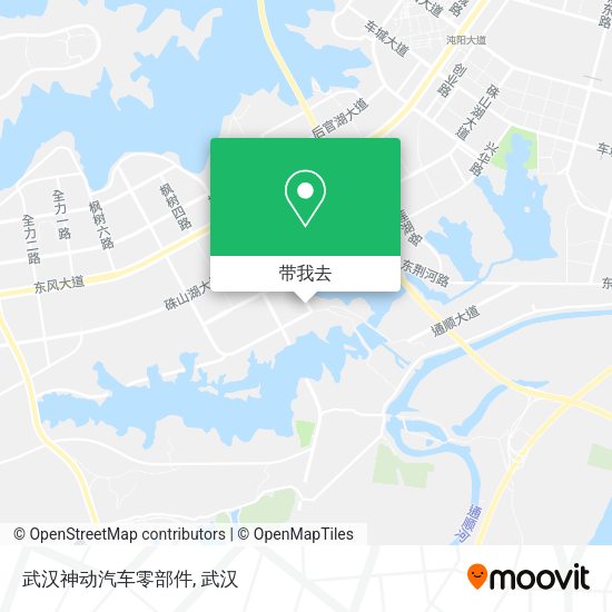 武汉神动汽车零部件地图