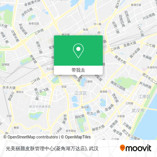 光美丽颜皮肤管理中心(菱角湖万达店)地图