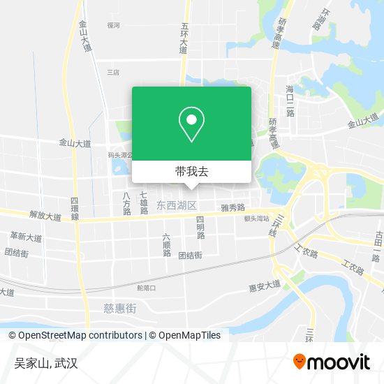 吴家山地图