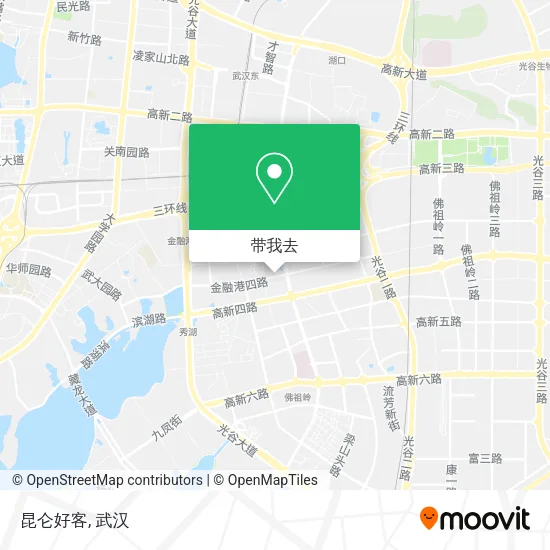 昆仑好客地图