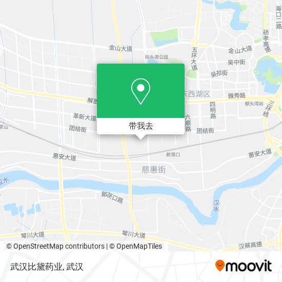 武汉比黛药业地图
