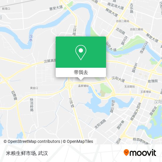 米粮生鲜市场地图