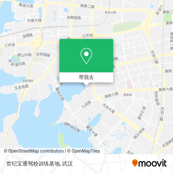 世纪宝通驾校训练基地地图