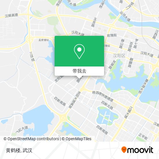 黄鹤楼地图