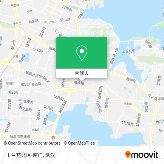 玉兰苑北区-南门地图