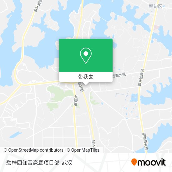 碧桂园知音豪庭项目部地图