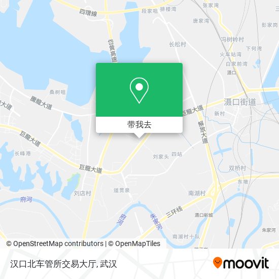 汉口北车管所交易大厅地图