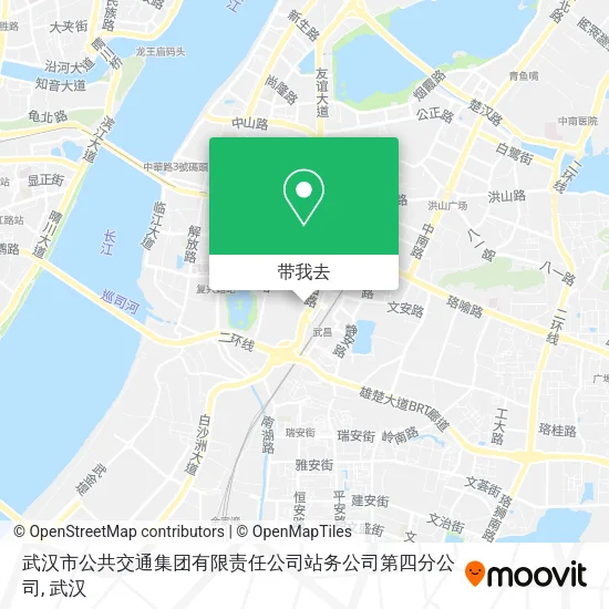 武汉市公共交通集团有限责任公司站务公司第四分公司地图