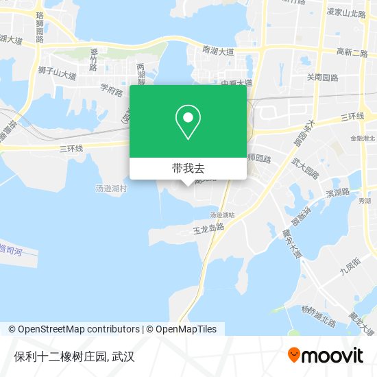 保利十二橡树庄园地图