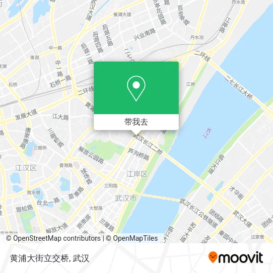 黄浦大街立交桥地图