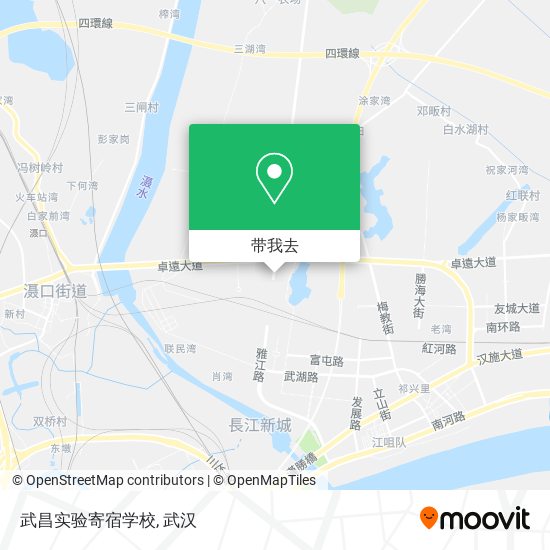 武昌实验寄宿学校地图