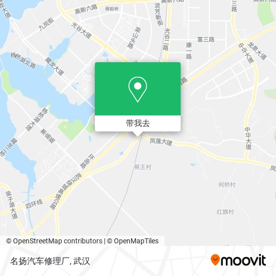 名扬汽车修理厂地图