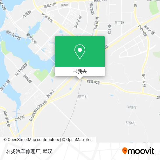 名扬汽车修理厂地图