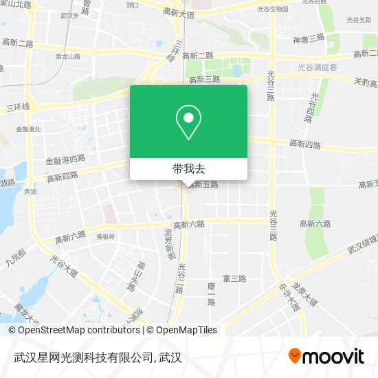 武汉星网光测科技有限公司地图