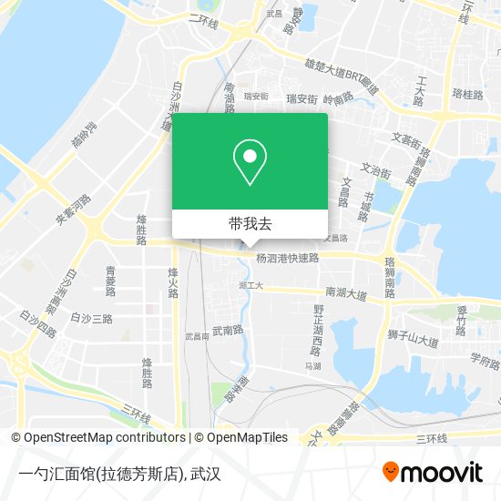 一勺汇面馆(拉德芳斯店)地图