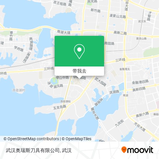 武汉奥瑞斯刀具有限公司地图