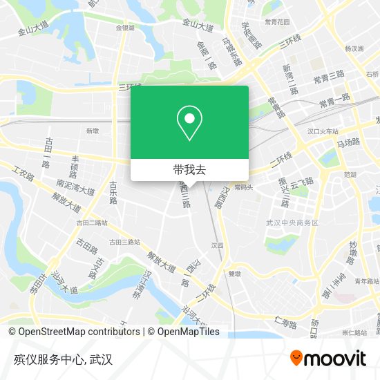殡仪服务中心地图