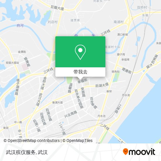 武汉殡仪服务地图