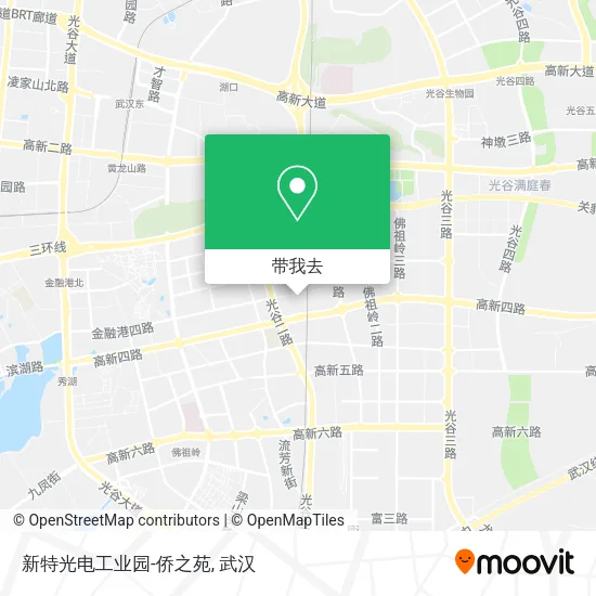 新特光电工业园-侨之苑地图