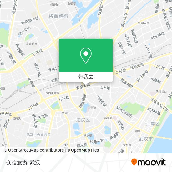 众信旅游地图