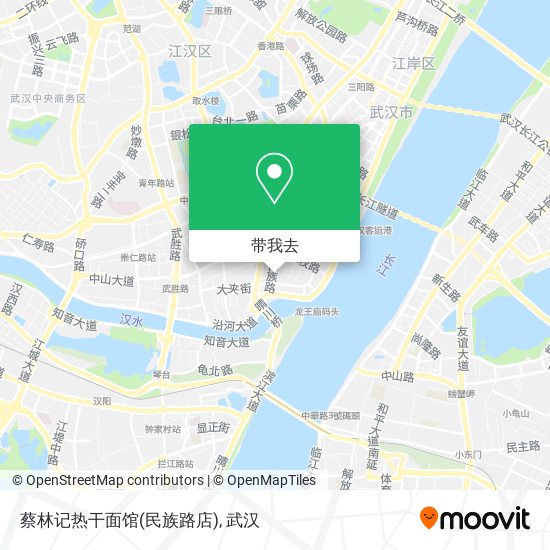 蔡林记热干面馆(民族路店)地图