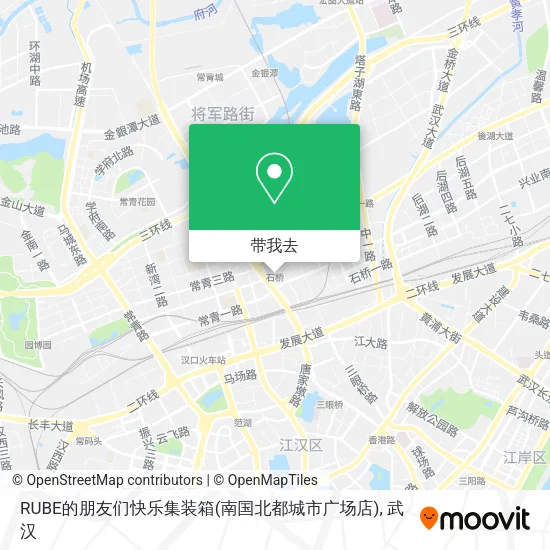 RUBE的朋友们快乐集装箱(南国北都城市广场店)地图