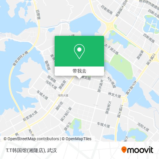 T.T韩国馆(湘隆店)地图