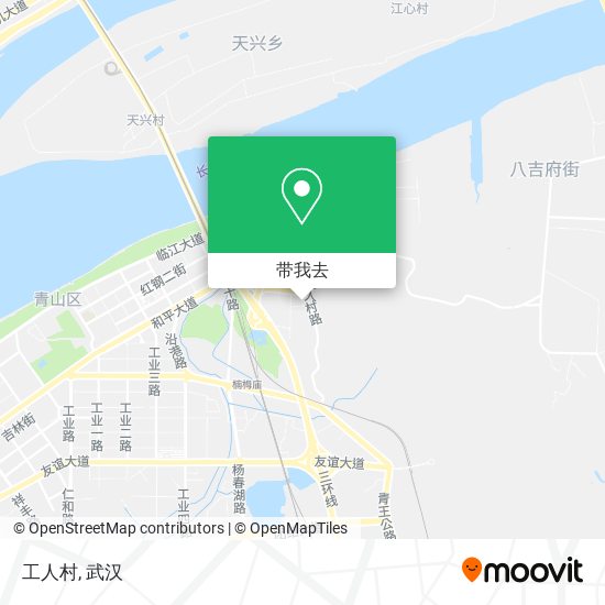 工人村地图