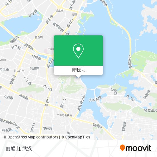 侧船山地图
