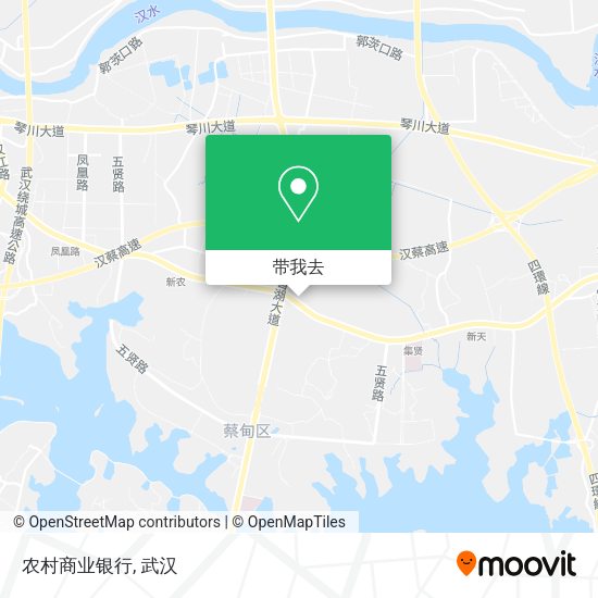 农村商业银行地图