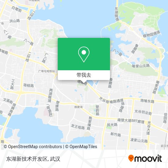 东湖新技术开发区地图
