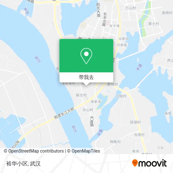 裕华小区地图