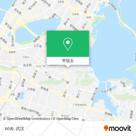 60舍地图