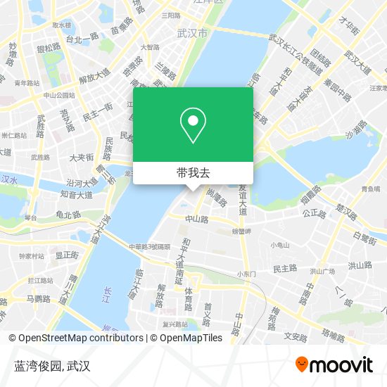 蓝湾俊园地图