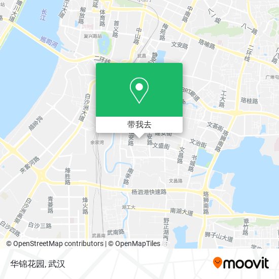 华锦花园地图