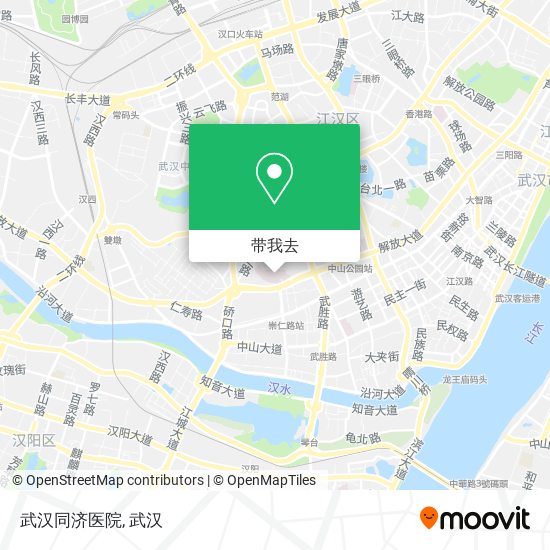 武汉同济医院地图