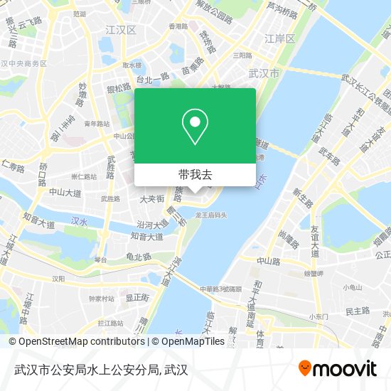 武汉市公安局水上公安分局地图