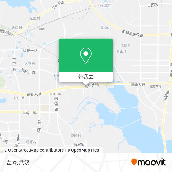 左岭地图