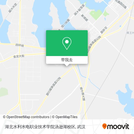湖北水利水电职业技术学院汤逊湖校区地图