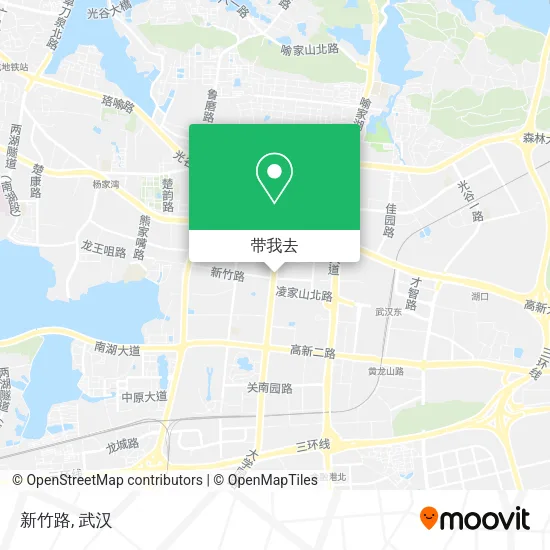 新竹路地图