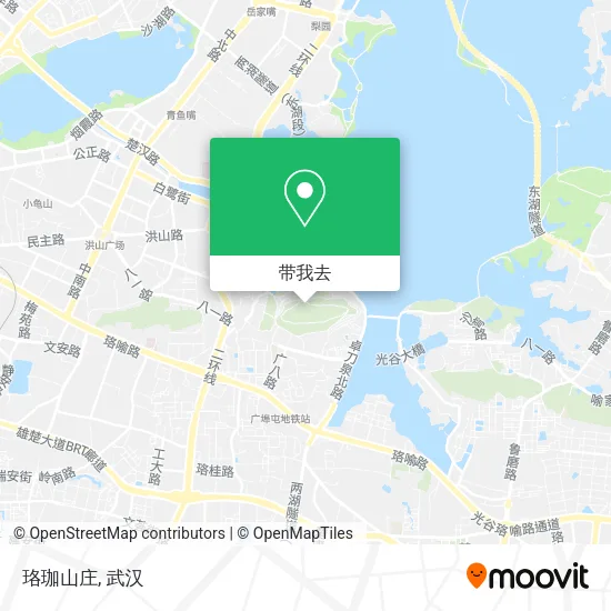 珞珈山庄地图