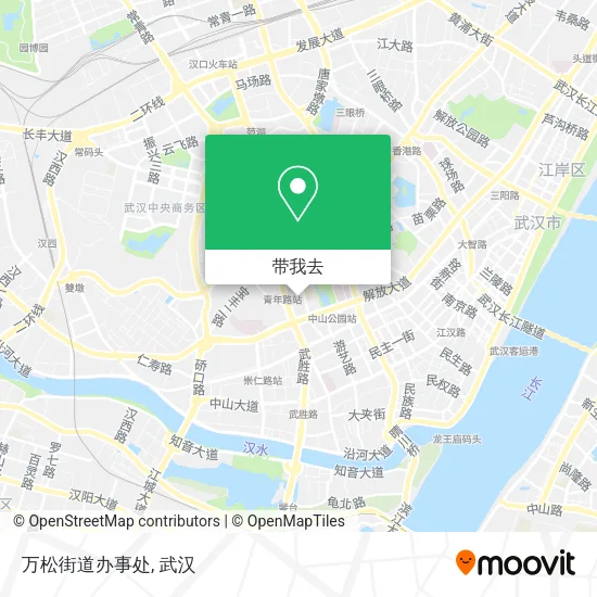 万松街道办事处地图