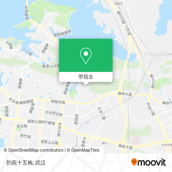 韵苑十五栋地图