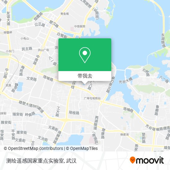 测绘遥感国家重点实验室地图