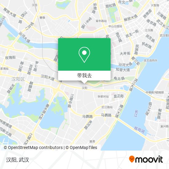 汉阳地图