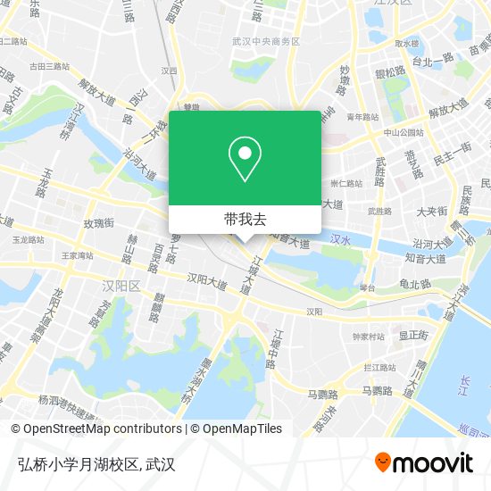 弘桥小学月湖校区地图