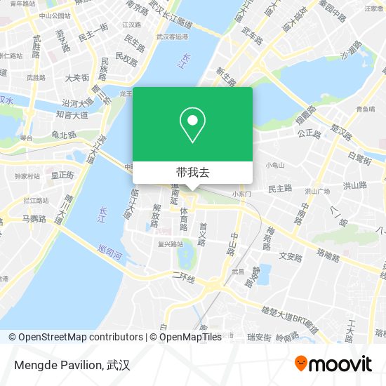 Mengde Pavilion地图